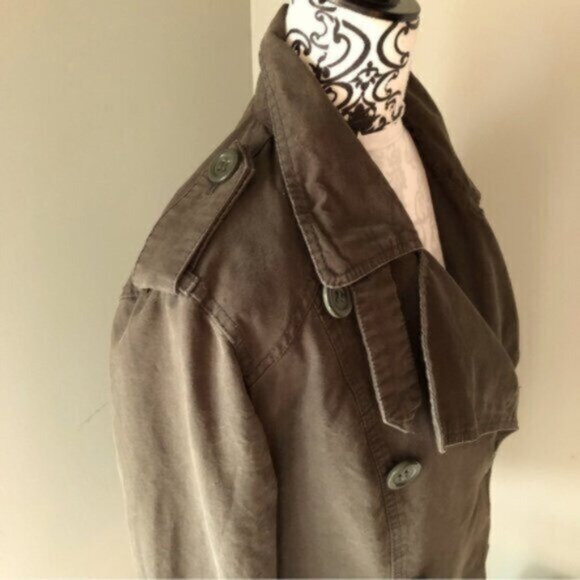 Smart Set Cotton Canvas Utility Jacket Women’s Sz Large - Picture 6 of 8